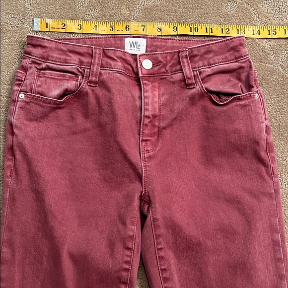 Wash Lab Pink Skinny Fit Jeans, Sz 27 - Picture 2 of 6